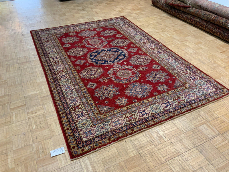 NEW 6ft. x 9ft. GEOMETRIC KAZAK - David Tiftickjian & Sons