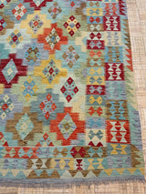 NEW 8ft. x 10ft. GEOMETRIC KILIM - David Tiftickjian & Sons
