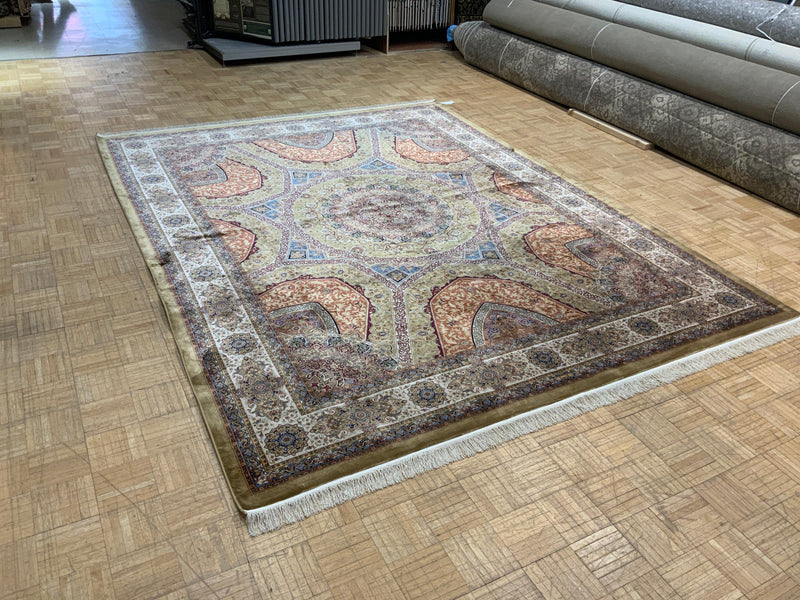 NEW 8ft. x 10ft. TRADITIONAL TABRIZ - David Tiftickjian & Sons