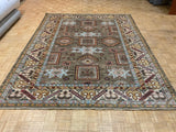 NEW 8ft. x 10ft. TRANSITIONAL  KAZAK - David Tiftickjian & Sons