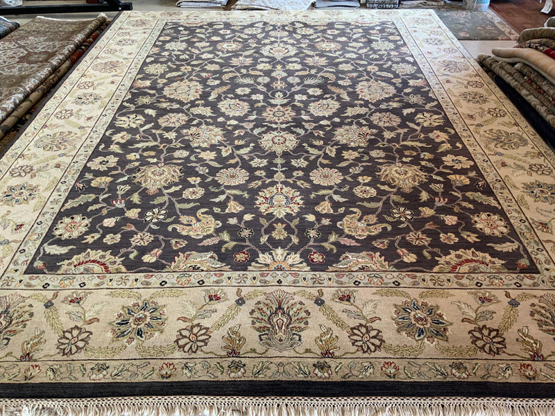 NEW 9ft. x 12ft. TRADITIONAL KASHAN - David Tiftickjian & Sons