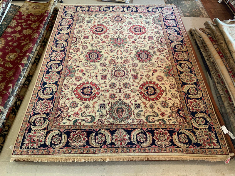 NEW 9ft. x 12ft. TRANSITIONAL KASHAN - David Tiftickjian & Sons