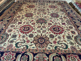 NEW 9ft. x 12ft. TRANSITIONAL KASHAN - David Tiftickjian & Sons