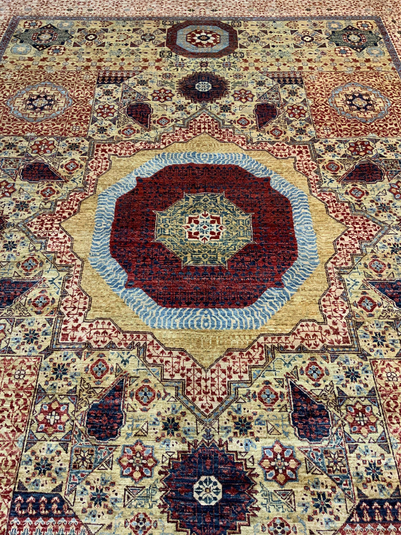 NEW 9ft. x 12ft. TRANSITIONAL  MAMLUK - David Tiftickjian & Sons