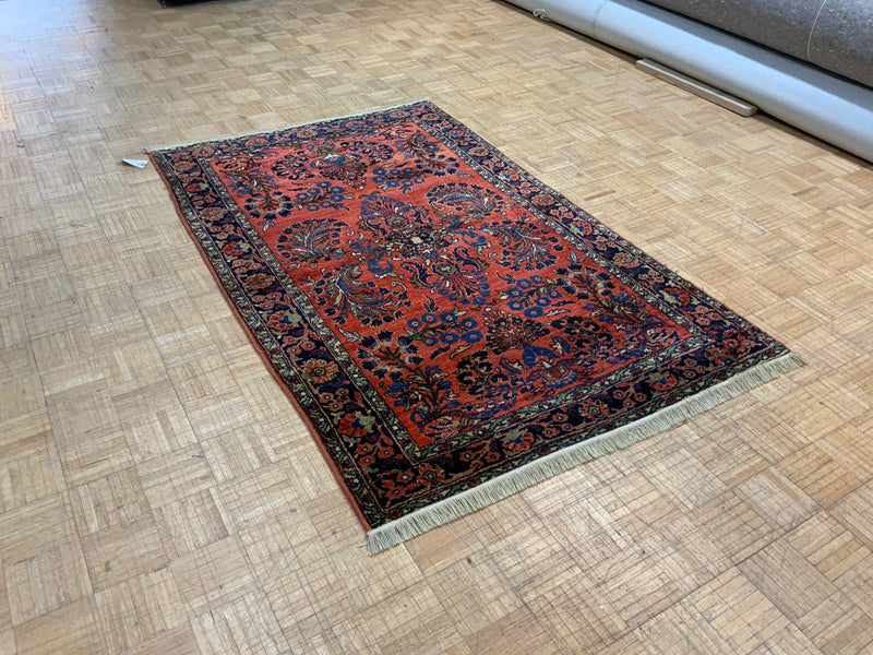 SECONDHAND 4ft. x 7ft. TRADITIONAL SAROUK - David Tiftickjian & Sons