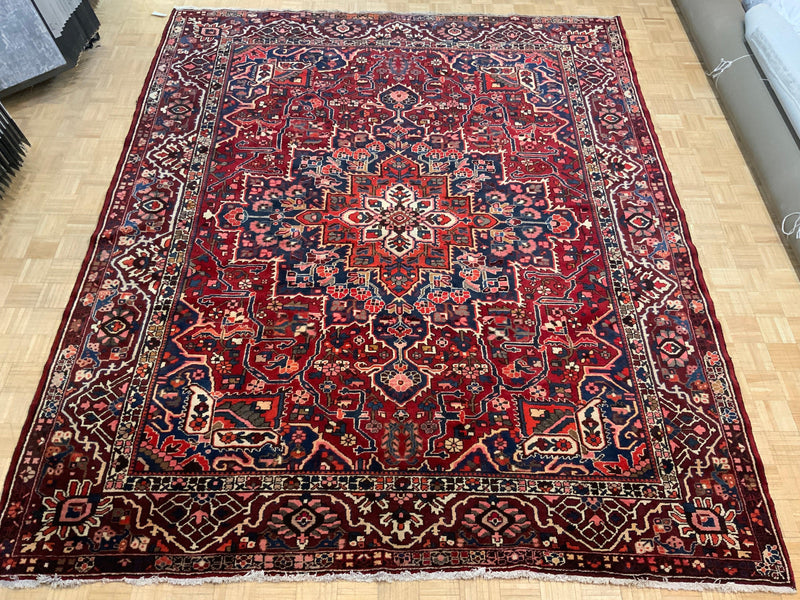 SEMI-ANTIQUE 10ft. x 12ft. TRANSITIONAL BAKHTIARI - David Tiftickjian & Sons