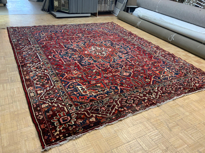 SEMI-ANTIQUE 10ft. x 12ft. TRANSITIONAL BAKHTIARI - David Tiftickjian & Sons