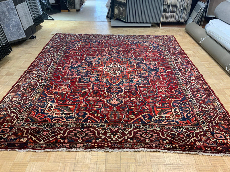 SEMI-ANTIQUE 10ft. x 12ft. TRANSITIONAL BAKHTIARI - David Tiftickjian & Sons