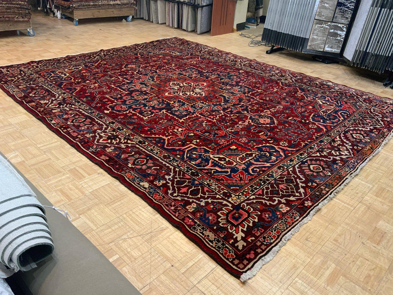 SEMI-ANTIQUE 10ft. x 12ft. TRANSITIONAL BAKHTIARI - David Tiftickjian & Sons