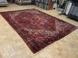 SEMI-ANTIQUE 10ft. x 13ft. GEOMETRIC HERIZ - David Tiftickjian & Sons