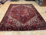 SEMI-ANTIQUE 10ft. x 13ft. GEOMETRIC HERIZ - David Tiftickjian & Sons
