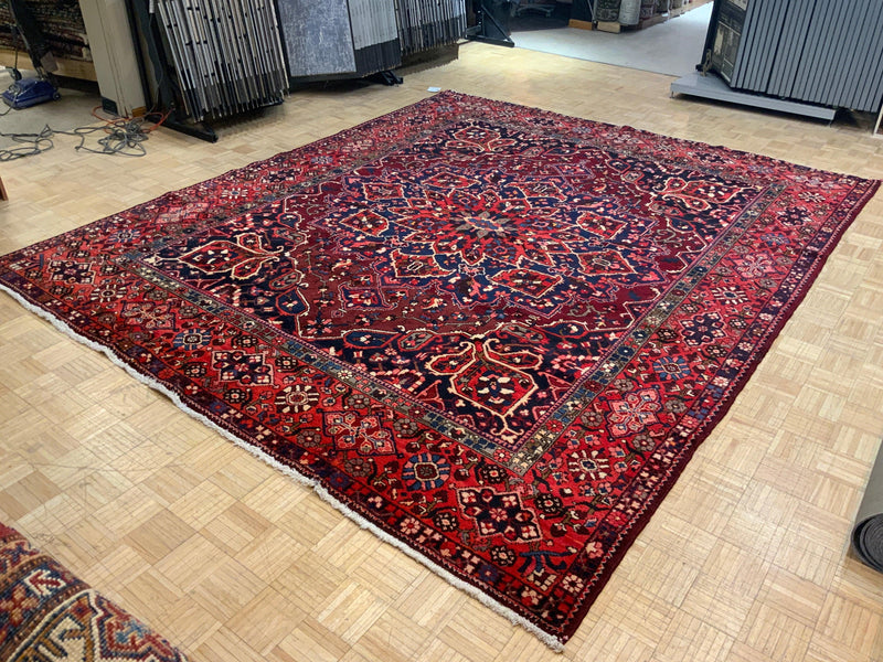 SEMI-ANTIQUE 10ft. x 13ft. TRANSITIONAL BAKHTIARI - David Tiftickjian & Sons
