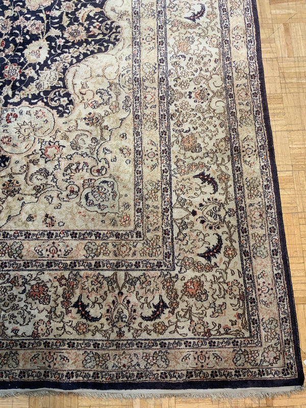 SEMI-ANTIQUE 10ft. x 14ft. TRADITIONAL KASHAN - David Tiftickjian & Sons