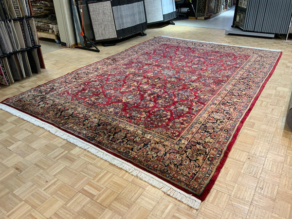 SEMI-ANTIQUE 10ft. x 15ft. TRADITIONAL SAROUK - David Tiftickjian & Sons