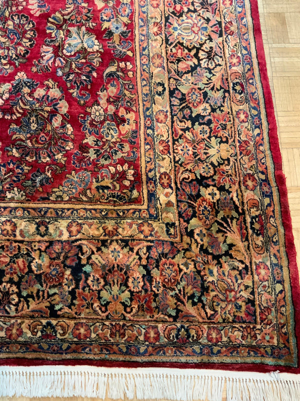 SEMI-ANTIQUE 10ft. x 15ft. TRADITIONAL SAROUK - David Tiftickjian & Sons