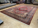 SEMI-ANTIQUE 11ft. x 17ft. TRADITIONAL SAROUK - David Tiftickjian & Sons