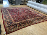 SEMI-ANTIQUE 12ft. x 13ft. TRADITIONAL SAROUK - David Tiftickjian & Sons