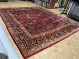 SEMI-ANTIQUE 12ft. x 13ft. TRADITIONAL SAROUK - David Tiftickjian & Sons