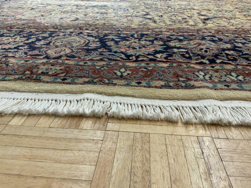 SEMI-ANTIQUE 12ft. x 19ft. TRADITIONAL TABRIZ - David Tiftickjian & Sons