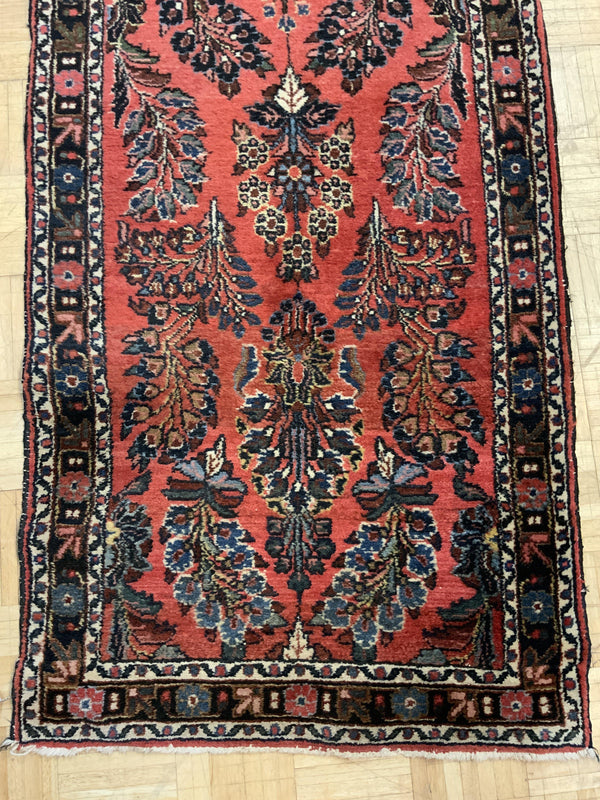 SEMI-ANTIQUE 3ft. x 16ft. TRADITIONAL DERGAZINE - David Tiftickjian & Sons