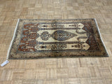 SEMI-ANTIQUE 3ft. x 5ft. TRADITIONAL PRAYER RUG - David Tiftickjian & Sons