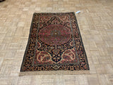 SEMI-ANTIQUE 3ft. x 5ft. TRADITIONAL SAROUK - David Tiftickjian & Sons