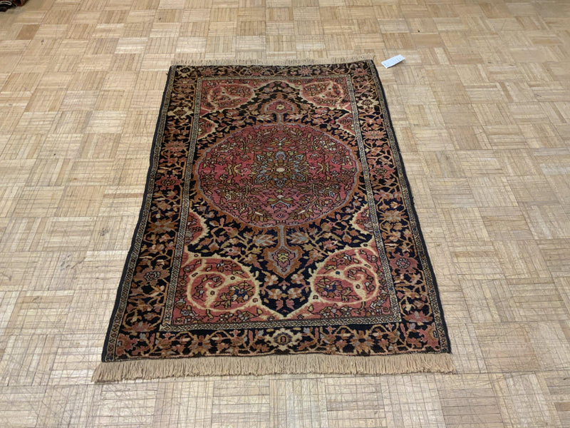 SEMI-ANTIQUE 3ft. x 5ft. TRADITIONAL SAROUK - David Tiftickjian & Sons