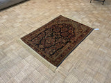 SEMI-ANTIQUE 3ft. x 5ft. TRADITIONAL SAROUK - David Tiftickjian & Sons