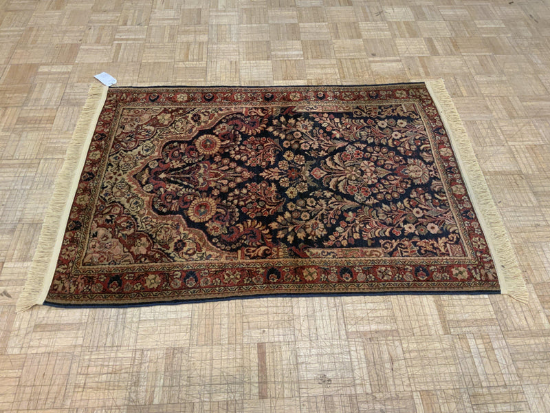 SEMI-ANTIQUE 3ft. x 5ft. TRADITIONAL SAROUK - David Tiftickjian & Sons