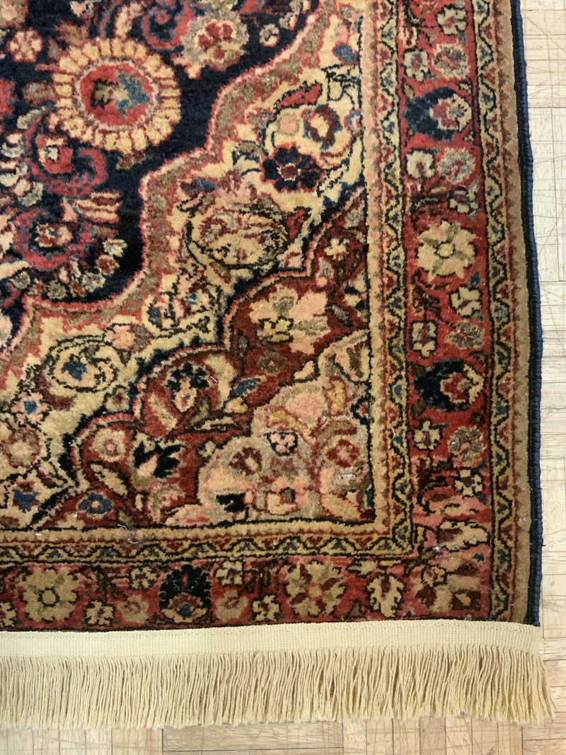 SEMI-ANTIQUE 3ft. x 5ft. TRADITIONAL SAROUK - David Tiftickjian & Sons