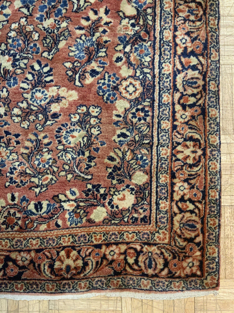 SEMI-ANTIQUE 3ft. x 5ft. TRADITIONAL SAROUK - David Tiftickjian & Sons