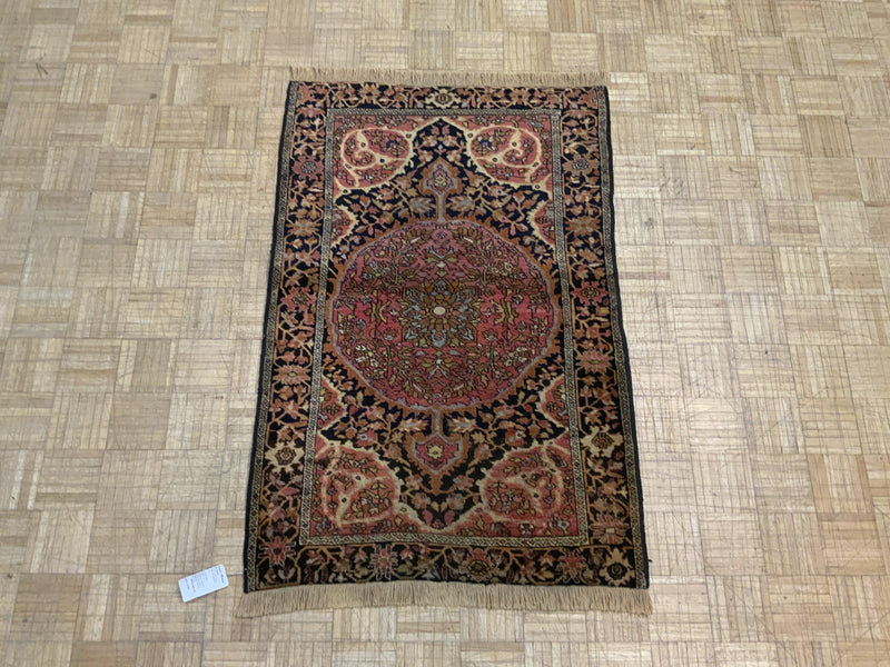 SEMI-ANTIQUE 3ft. x 5ft. TRADITIONAL SAROUK - David Tiftickjian & Sons