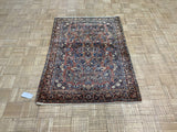 SEMI-ANTIQUE 3ft. x 5ft. TRADITIONAL SAROUK - David Tiftickjian & Sons