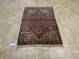 SEMI-ANTIQUE 3ft. x 5ft. TRADITIONAL SAROUK - David Tiftickjian & Sons