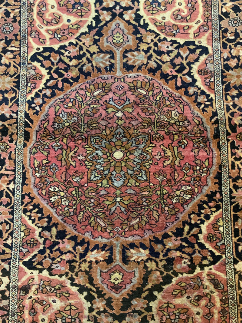 SEMI-ANTIQUE 3ft. x 5ft. TRADITIONAL SAROUK - David Tiftickjian & Sons