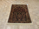 SEMI-ANTIQUE 3ft. x 5ft. TRADITIONAL SAROUK - David Tiftickjian & Sons