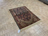 SEMI-ANTIQUE 3ft. x 5ft. TRADITIONAL SAROUK - David Tiftickjian & Sons