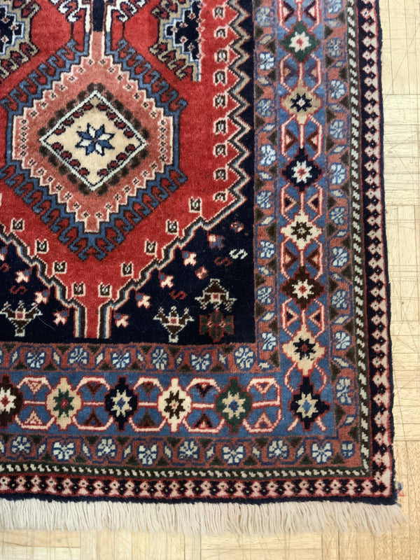 SEMI-ANTIQUE 3ft. x 5ft. TRANSITIONAL ABADEH - David Tiftickjian & Sons