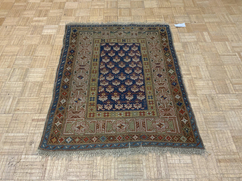 SEMI-ANTIQUE 3ft. x 5ft. TRANSITIONAL SHIRVAN - David Tiftickjian & Sons