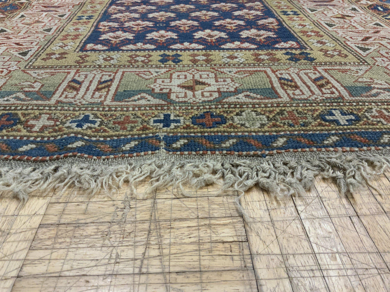 SEMI-ANTIQUE 3ft. x 5ft. TRANSITIONAL SHIRVAN - David Tiftickjian & Sons