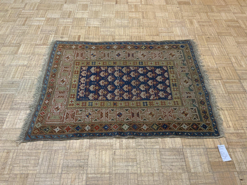 SEMI-ANTIQUE 3ft. x 5ft. TRANSITIONAL SHIRVAN - David Tiftickjian & Sons