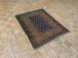 SEMI-ANTIQUE 3ft. x 5ft. TRANSITIONAL SHIRVAN - David Tiftickjian & Sons