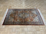 SEMI-ANTIQUE 4ft. x 6ft. TRADITIONAL KASHAN - David Tiftickjian & Sons