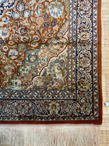 SEMI-ANTIQUE 4ft. x 6ft. TRADITIONAL KASHAN - David Tiftickjian & Sons