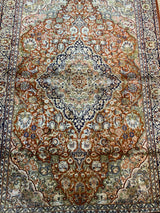 SEMI-ANTIQUE 4ft. x 6ft. TRADITIONAL KASHAN - David Tiftickjian & Sons