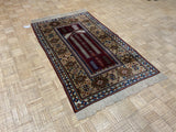 SEMI-ANTIQUE 4ft. x 6ft. TRADITIONAL KAZAK - David Tiftickjian & Sons