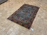 SEMI-ANTIQUE 4ft. x 6ft. TRADITIONAL KERMAN - David Tiftickjian & Sons