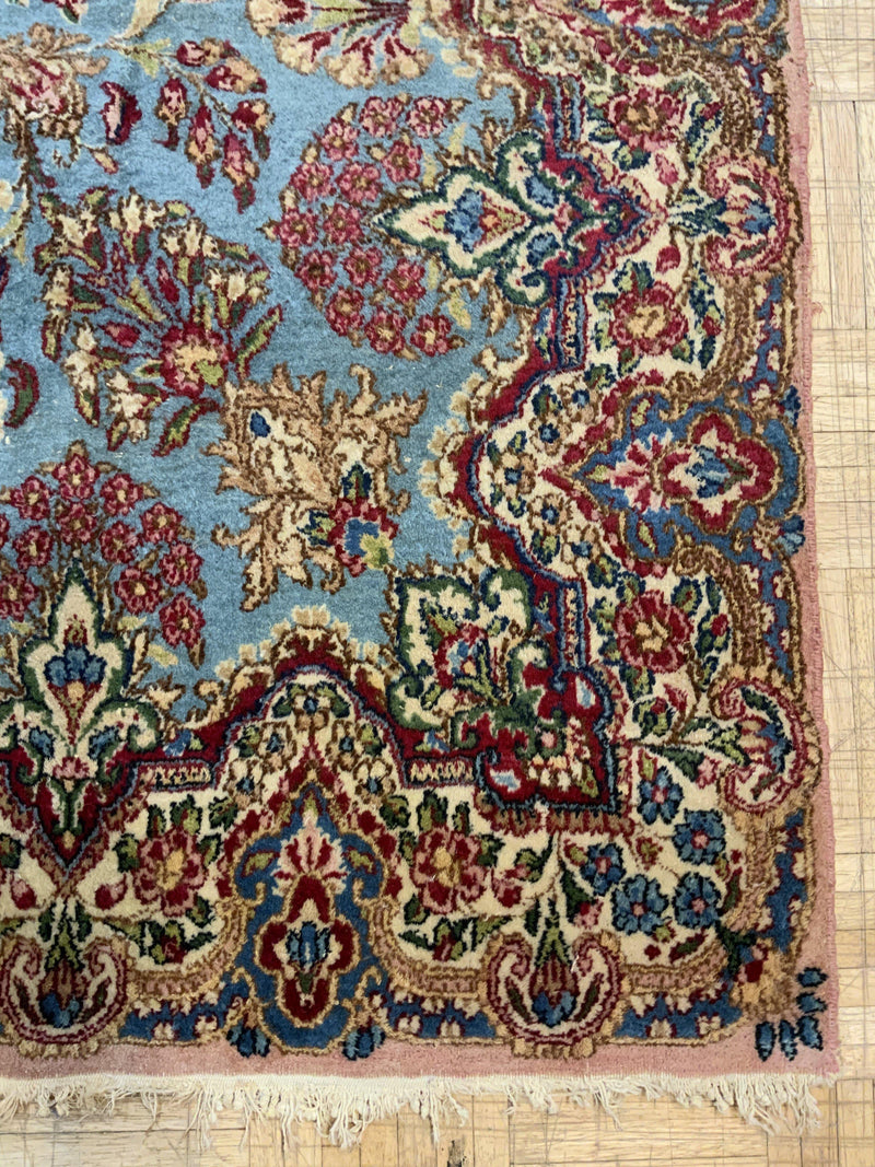 SEMI-ANTIQUE 4ft. x 6ft. TRADITIONAL KERMAN - David Tiftickjian & Sons