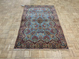 SEMI-ANTIQUE 4ft. x 6ft. TRADITIONAL KERMAN - David Tiftickjian & Sons