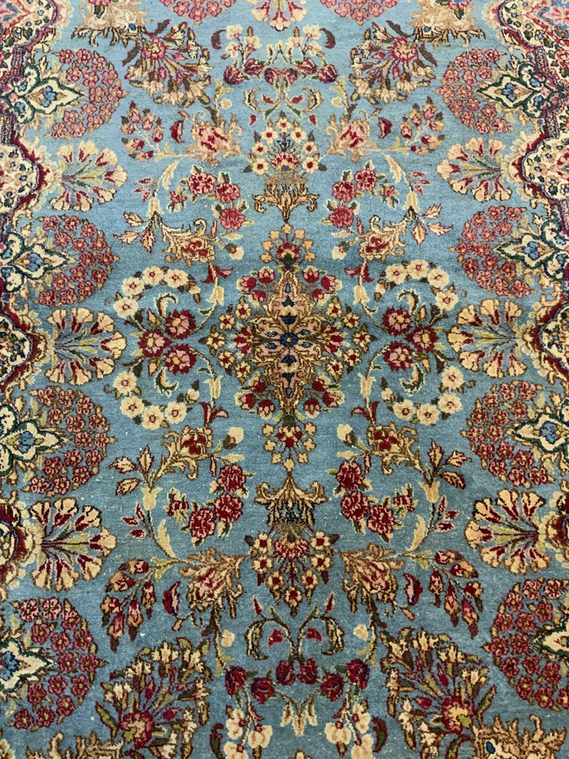 SEMI-ANTIQUE 4ft. x 6ft. TRADITIONAL KERMAN - David Tiftickjian & Sons